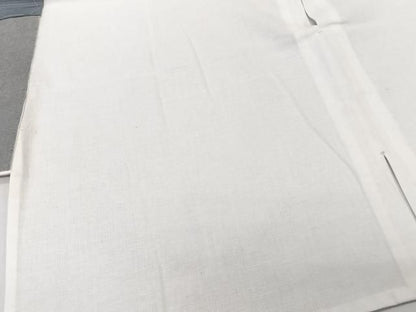 平和屋着物＊夏物　男性　半襦袢　紗　白色　正絹　逸品　未使用　CABN7016xi