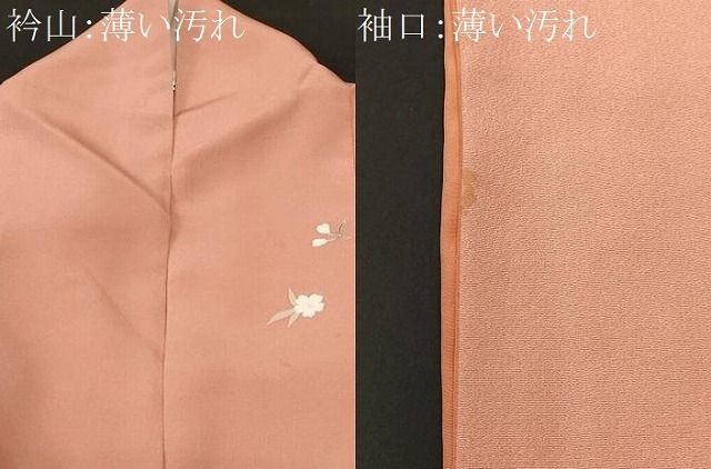 平和屋着物■訪問着　草花文　暈し染め　正絹　逸品　CABN7301ev