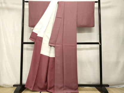 平和屋着物■江戸小紋　作家物　草木染め　鮫小紋柄　正絹　逸品　CABN7331ev