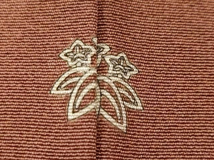 平和屋着物■訪問着　駒刺繍　金嚢　枝葉文　暈し染め　金糸　正絹　逸品　CABN7411ev