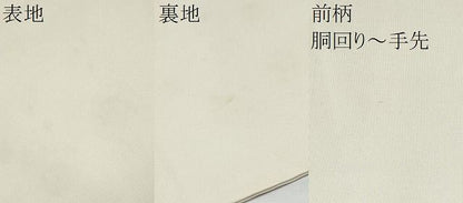 平和屋着物●塩瀬　九寸名古屋帯　作家物　枝牡丹　金彩　正絹　逸品　CABN8060hy