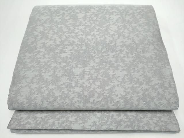 平和屋着物●西陣　両面　全通柄袋帯　紹巴織　幾何学文様　証紙付き　正絹　逸品　CABN8155hy