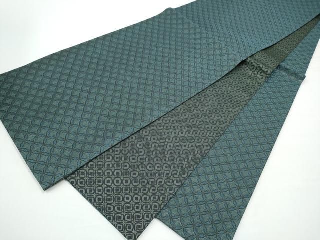 平和屋着物●紋屋井関　御寮織　両面　全通柄袋帯　七宝花文　金糸　正絹　逸品　未使用　CABN8162hy