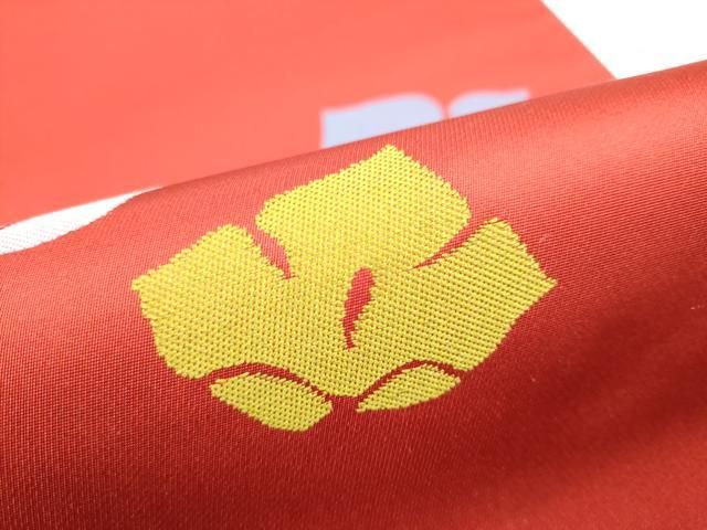 平和屋着物●世界的人形師　辻村寿三郎　ジュサブロー　六通柄袋帯　舞花文　正絹　逸品　CABN8209hy