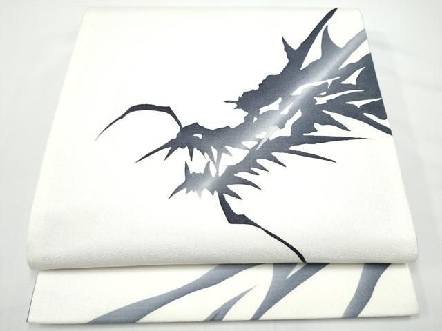 平和屋着物●太鼓柄袋帯　龍　正絹　逸品　CABN8258hy