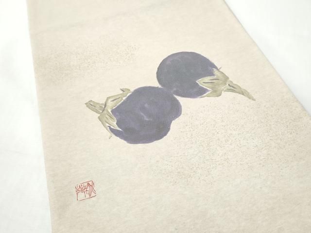 平和屋着物●太鼓柄袋帯　作家物　成物　正絹　逸品　CABN8283hy
