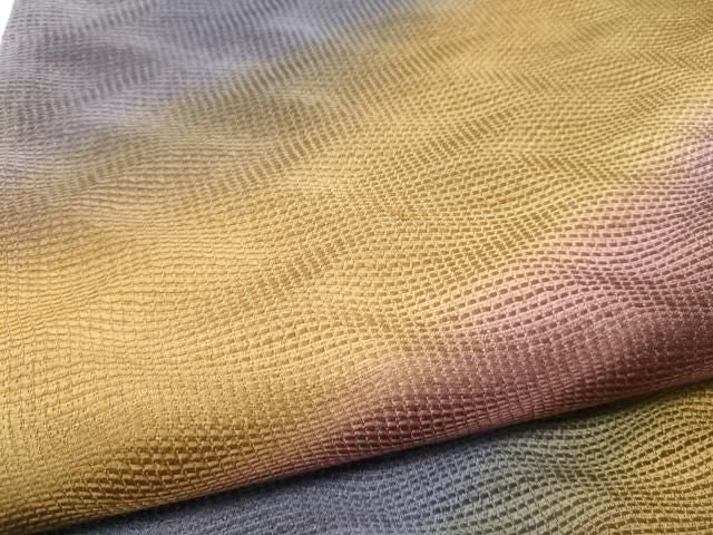 平和屋着物●全通柄袋帯　霞文　正絹　逸品　CABN8285hy