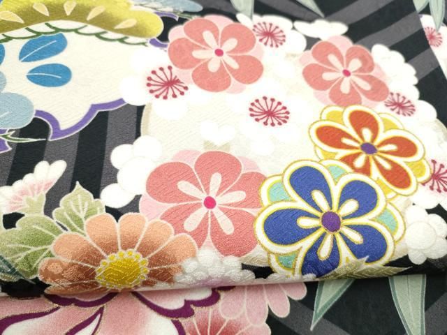 平和屋着物●九寸名古屋帯　雪輪松竹梅　金彩　正絹　逸品　CABN8309hy