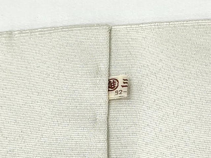 平和屋着物●爪搔き本綴れ　八寸名古屋帯　菊　金糸　正絹　逸品　CABN8315hy