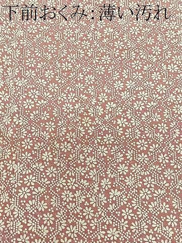 平和屋着物■上質な小紋　花尽くし　正絹　逸品　CABN9235ua