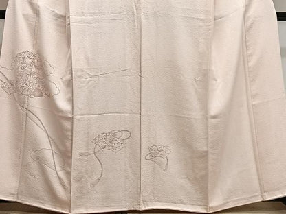平和屋着物■中国三大刺繍　総相良刺繍　訪問着　雲取り文箱地紙花文　正絹　逸品　CABN9271ua