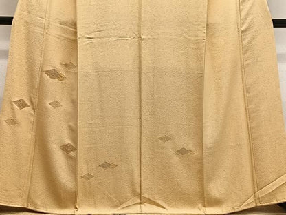 平和屋着物■中国三大刺繍　スワトウ刺繍　訪問着　花菱文　銀彩　正絹　逸品　未使用　CABN9272ua