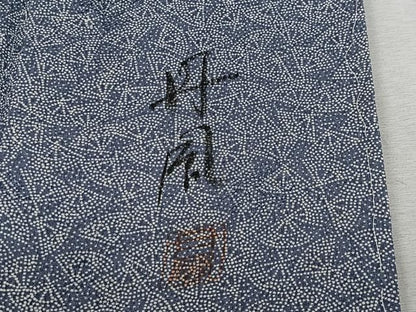 平和屋着物●訪問着　江戸小紋　作家物　宝尽くし　暈し染め　正絹　逸品　CABN9340ua