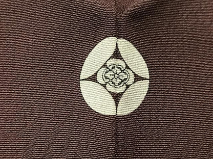 平和屋着物●豪華色留袖　地紙飛鶴文　金彩　正絹　逸品　CABN9357ua