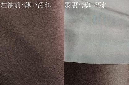 平和屋着物＃長羽織　間道　暈し染め　正絹　逸品　未使用　CABN9380ua