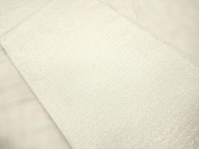 平和屋着物●両面　六通柄袋帯　唐織　雪輪舞桜文　金銀糸　正絹　逸品　CABN9638dy