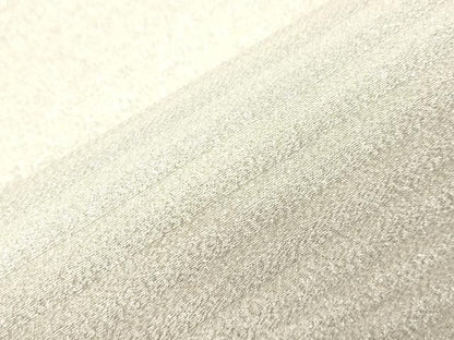 平和屋着物●両面　六通柄袋帯　唐織　雪輪舞桜文　金銀糸　正絹　逸品　CABN9638dy