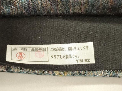 平和屋着物●六通柄袋帯　正倉院名物裂　金糸　正絹　逸品　CABN9646dy
