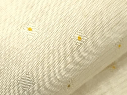 平和屋着物●両面　全通柄袋帯　紬地　幾何学文　やまと誂製　正絹　逸品　CABN9695dy