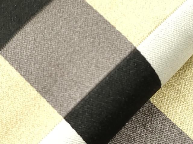 平和屋着物●両面　半幅帯　格子柄　CABN9784dy