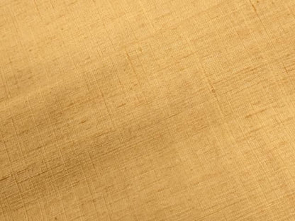 平和屋着物●結城紬　色無地　小麦色　正絹　逸品　CABO0002yc