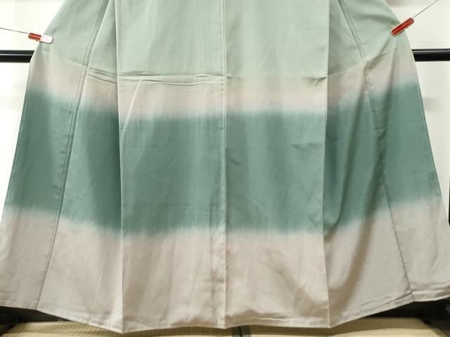 平和屋着物●訪問着　霞文　暈し染め　正絹　逸品　未使用　CABO0035yc