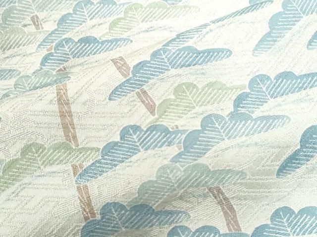 平和屋着物●訪問着　友禅　松　正絹　逸品　CABO0039yc