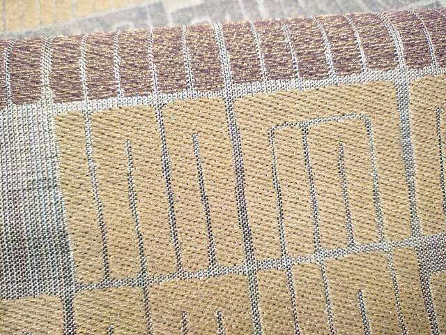 平和屋着物●六通柄袋帯　源氏香　正絹　逸品　CABO1655hy