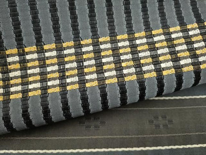 平和屋着物●六通柄袋帯　吉野間道　花織　正絹　逸品　CABO1662hy
