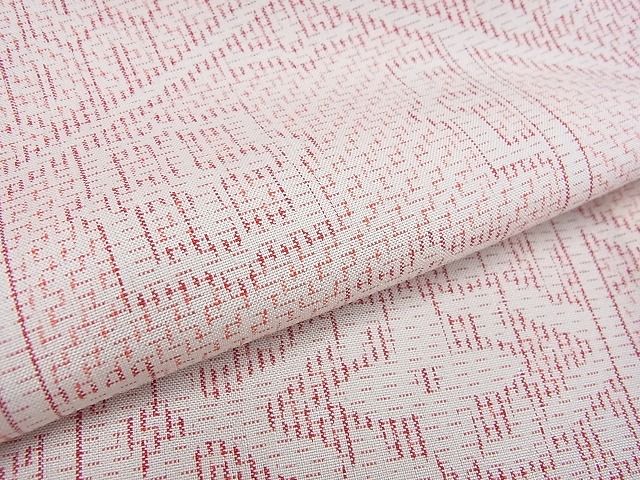 平和屋着物■上質な紬　亀甲花文　逸品　cf3077
