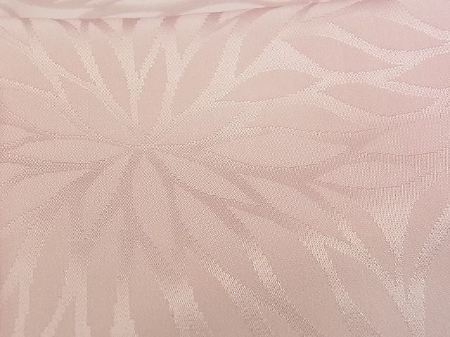 平和屋着物■上質な長襦袢　無双仕立て　菊地紋　逸品　cf4611