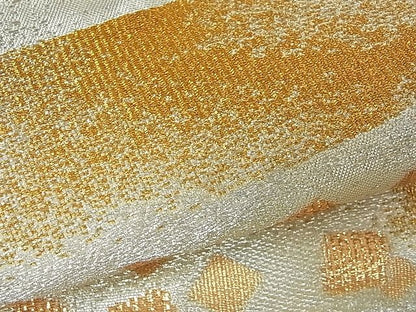 平和屋着物■六通柄袋帯 絵霞文 金銀糸 逸品 ch0627