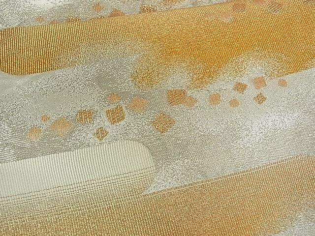 平和屋着物■六通柄袋帯 絵霞文 金銀糸 逸品 ch0627