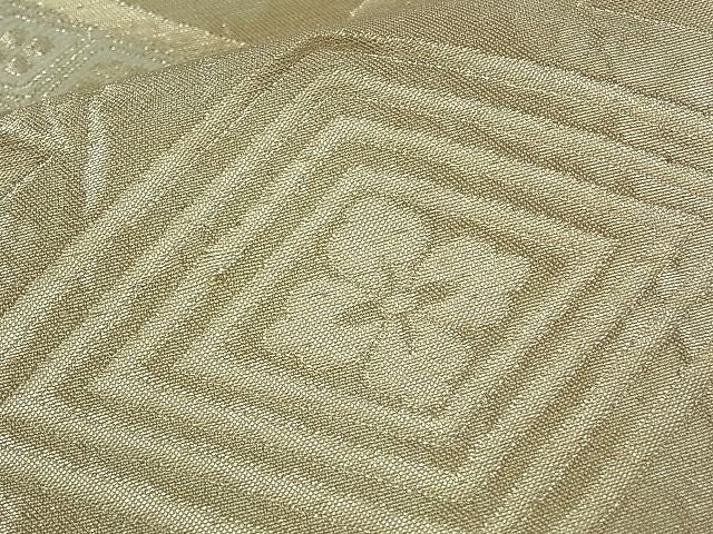 平和屋着物■六通柄袋帯 松皮菱吉祥文 金糸 逸品 ch0992