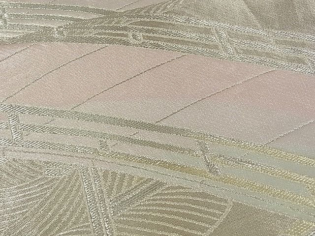 平和屋着物■六通柄袋帯 渡橋文 金銀糸 逸品 ch1007