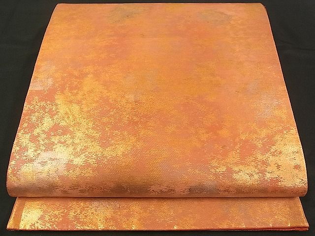 平和屋着物■六通柄袋帯　吉祥文　引箔　金銀彩　逸品　ch1019