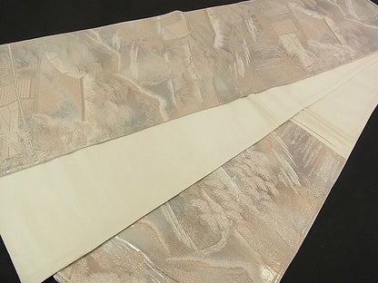 平和屋着物■六通柄袋帯 京洛錦 二重引箔 逸品 ch1030