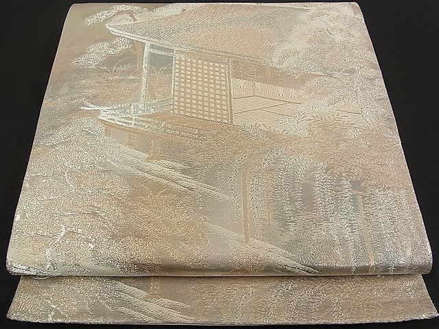 平和屋着物■六通柄袋帯 京洛錦 二重引箔 逸品 ch1030