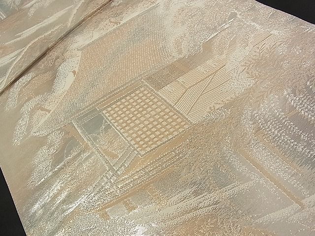平和屋着物■六通柄袋帯 京洛錦 二重引箔 逸品 ch1030