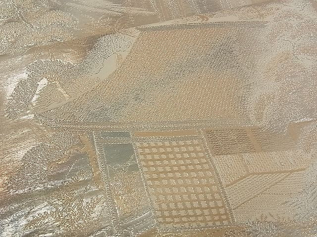平和屋着物■六通柄袋帯 京洛錦 二重引箔 逸品 ch1030
