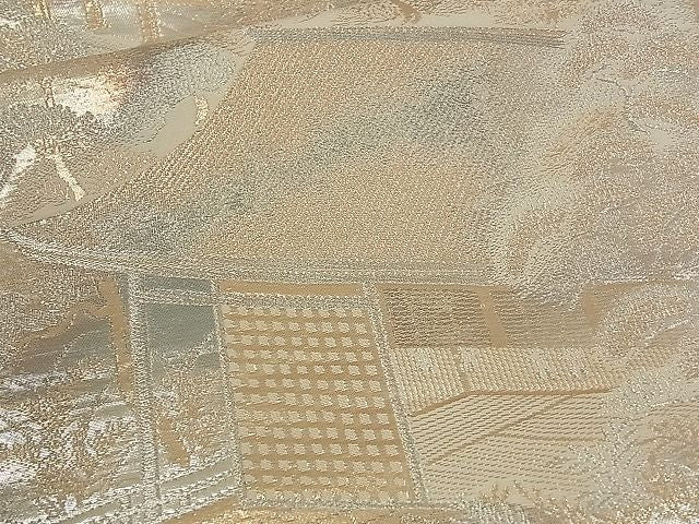 平和屋着物■六通柄袋帯 京洛錦 二重引箔 逸品 ch1030