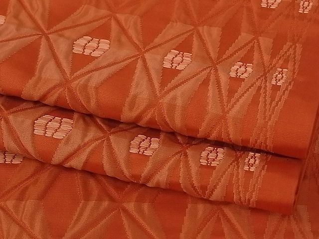 平和屋着物■六通柄袋帯 ふくれ織 吉祥文 逸品 ch1935