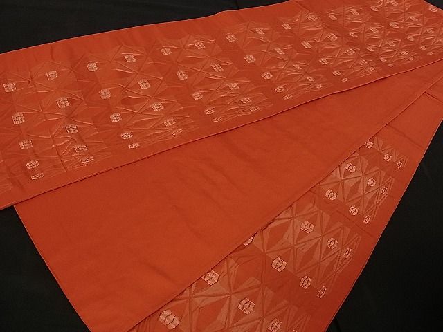 平和屋着物■六通柄袋帯 ふくれ織 吉祥文 逸品 ch1935