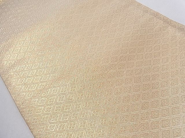 平和屋着物■佐賀錦 六通柄袋帯 鳳凰吉祥花文 金糸 逸品 ch2954