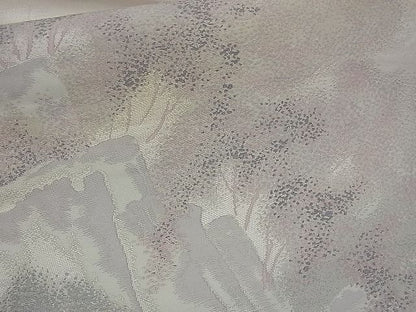 平和屋着物■六通柄袋帯 遠山樹林文 金銀糸 逸品 n-ck1204