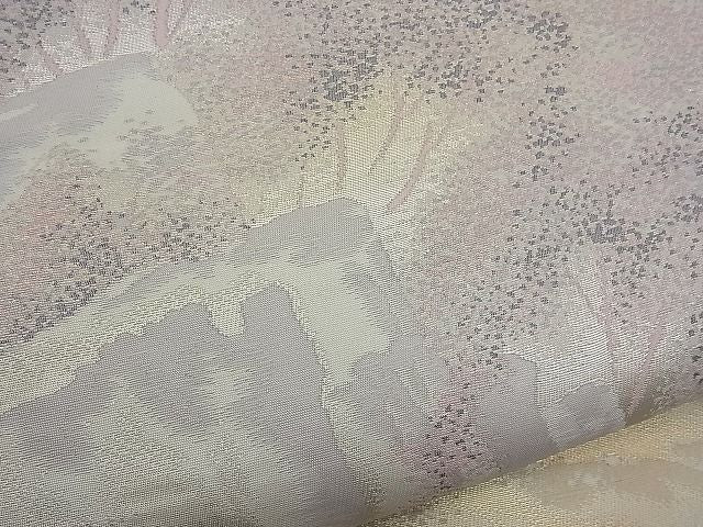平和屋着物■六通柄袋帯 遠山樹林文 金銀糸 逸品 n-ck1204
