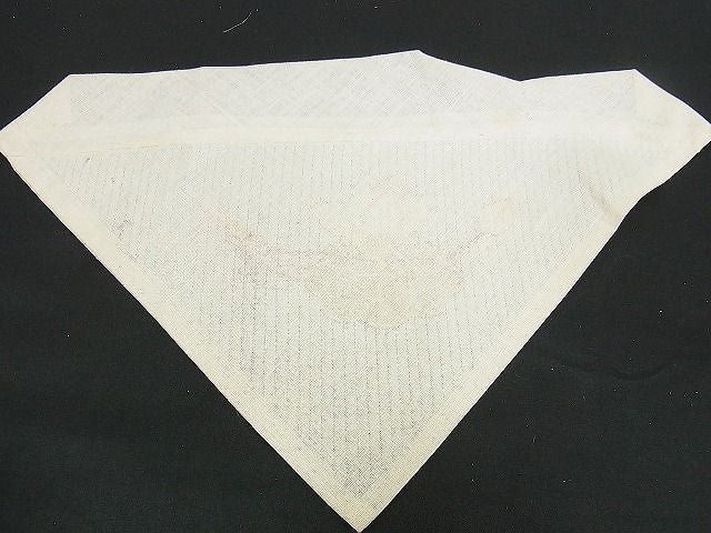 平和屋着物■夏物　打敷　縦絽　内敷　駒刺繍　法衣　寺院　仏具　仏教　僧侶　神職　装束　A-ck1460