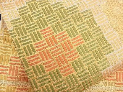 平和屋着物■六通柄袋帯 唐織 吉祥文 金糸 逸品 n-cm0072