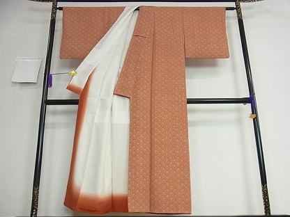 平和屋着物■付下げ　青海波文　逸品　cm1651