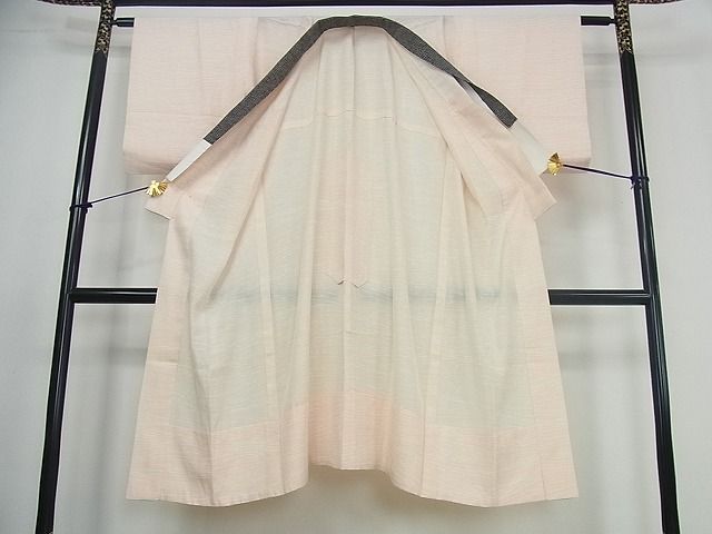 平和屋着物■上質な長襦袢　霞文　無双仕立て　逸品　cm2151